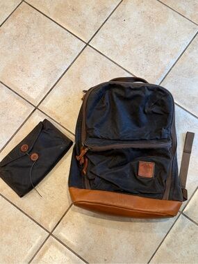 EVERGOODS x Carryology CB22 Civic Bookbag 22L + Civic Access Pouch Bundle Wax